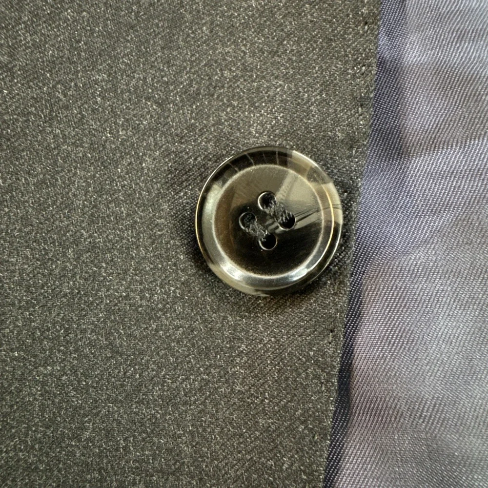 Suitsupply Napoli Vitale Barberis Dark Navy Blue Working Cuffs Blazer 40R Jacket